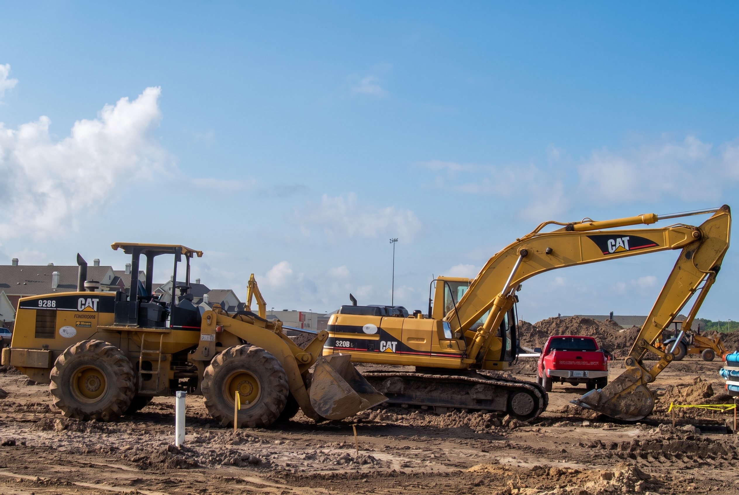 Fleet on a commercial pad